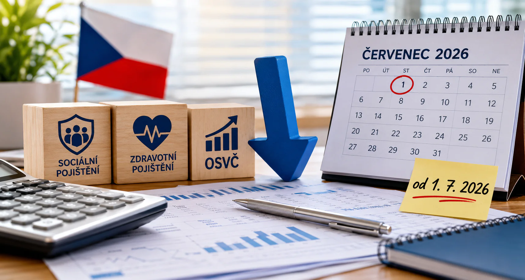Платежи OSVČ в Чехии